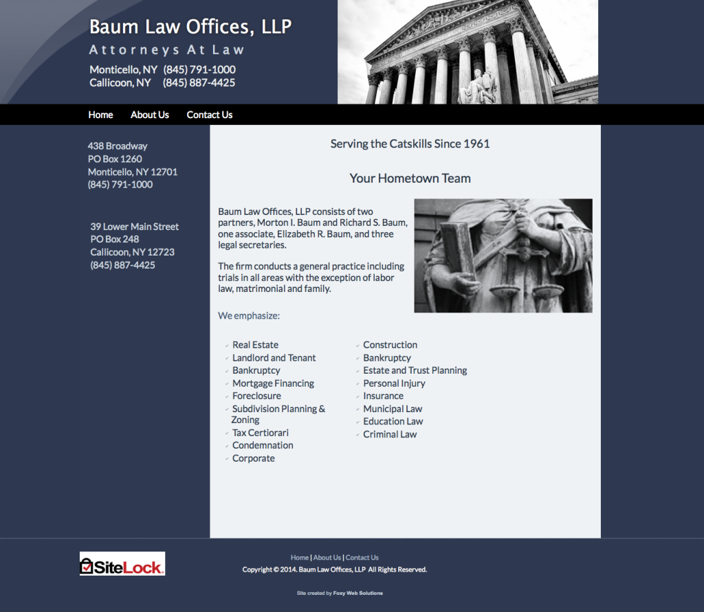 Baum Law Offices - Monticello - Callicoon - NY